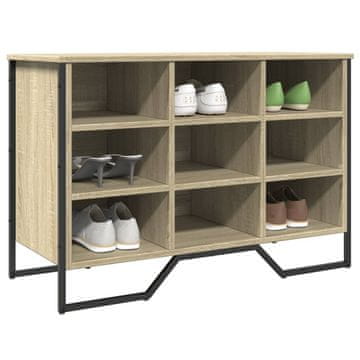 Vidaxl vidaXL Omarica za čevlje sonoma hrast 90x38x61,5 cm