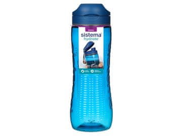 Sistema Hydrate Active plastenka s preklopnim pokrovom 800 ml, modra