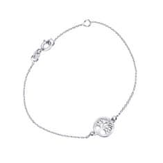 Cutie Jewellery Zapestnica iz belega zlata Tree of Life Z5030-60-X-2