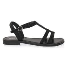 Frau Sandali črna 38 EU Swirl
