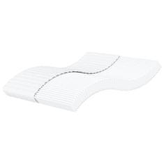 shumee vidaXL Vzmetnica iz pene bela 180x210 cm trdota H2 H3