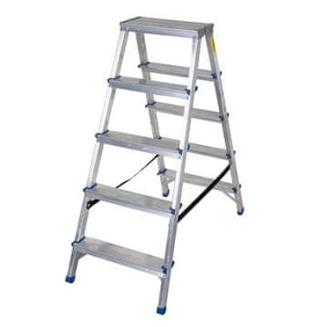 DRABEST Aluminijev dvostranski 2x5 150kg