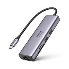 Ugreen 7in1 multifunkcijski HUB USB Type C - 2x USB 3.2 Gen 1