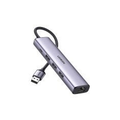 Ugreen CM475 USB HUB 3XUSB3.0+RJ45 USB C NAPAJANJE