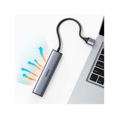 Ugreen CM475 USB HUB 3XUSB3.0+RJ45 USB C NAPAJANJE