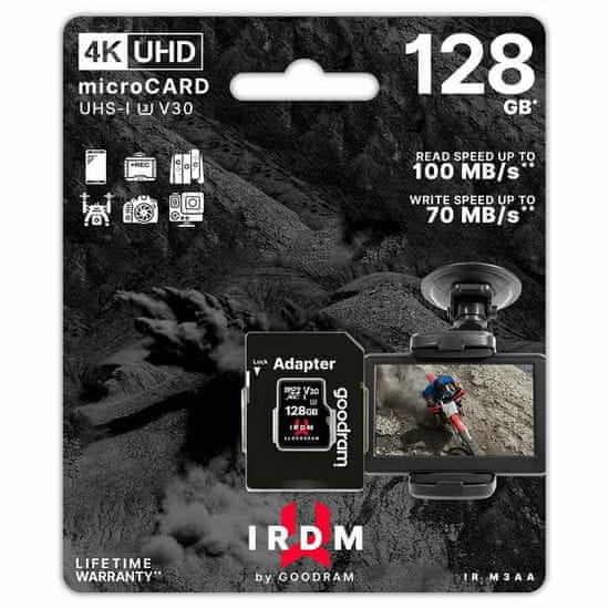 GoodRam microSD 128GB 100MB/s IRDM M3A spominska kartica