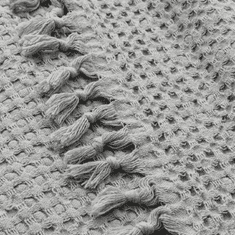 Pregrinjalo WAFFLE 160x230, siva
