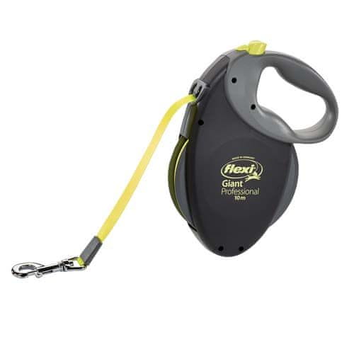Flexi Giant Professional trak L 10m do 50kg črna