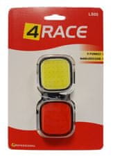 4Race Utripalke spredaj + zadaj LS05 Mini USB črna