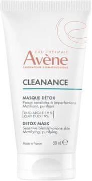 Avéne Razstrupljevalna maska za obraz Cleanance (Detox Mask) 50 ml