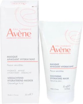 Avéne Pomirjujoča vlažilna maska (Soothing Hydrating Mask) 50 ml