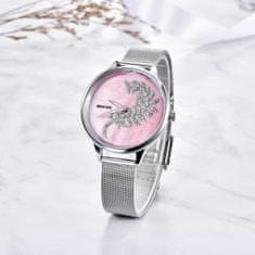 Benyar Ženska ročna ura Blossom Metal Silver