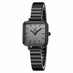 Shengke Ženska ročna ura Luxe Black