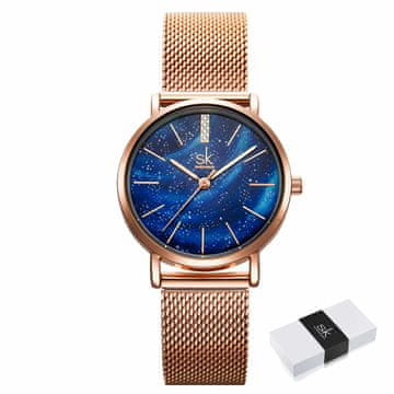Shengke Ženska ročna ura Galaxy Blue