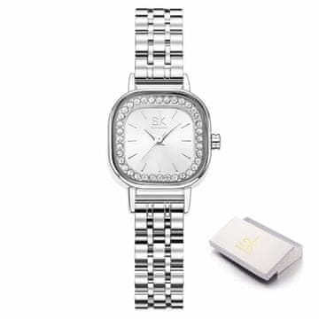 Shengke Ženska ročna ura Radiant Silver