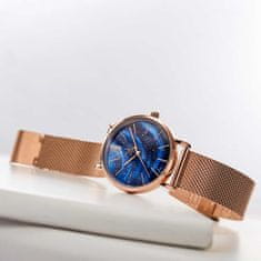 Shengke Ženska ročna ura Galaxy Blue