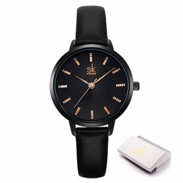 Shengke Ženska ročna ura Graceful Black
