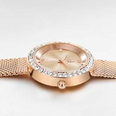 Shengke Ženska ročna ura Glitter Rose Gold