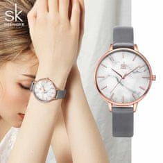 Shengke Ženska ročna ura Marble White