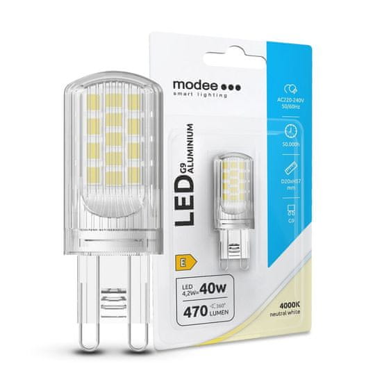 Modee LED žarnica G9 4,2W 4000K