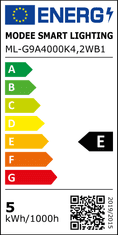Modee LED žarnica G9 4,2W 4000K