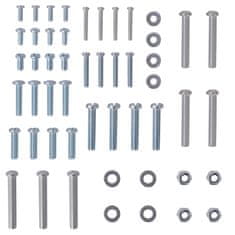 Vidaxl Nosilec za televizijo s podstavkom železo črne barve 23-55