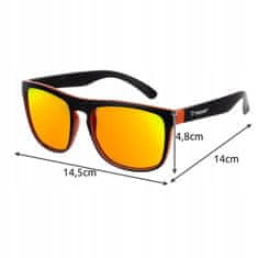Malatec Unisex modna polarizirana sončna očala UV 400 filter zrcalne leče