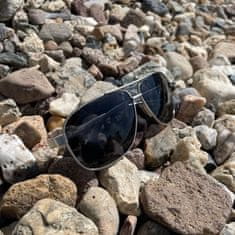 Malatec Unisex modna polarizirana sončna očala UV 400 filter inox
