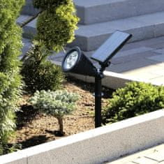 Malatec Solarna reflektorska talna ali stenska 4 LED svetilka IP65