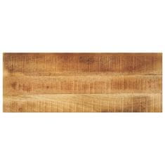 shumee vidaXL Mizna plošča 90x40x3,8 cm pravokotna grob trden mangov les