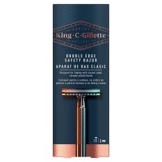 Gillette King brivnik (Double Edge Safety Razor) + britvice 5 kosov