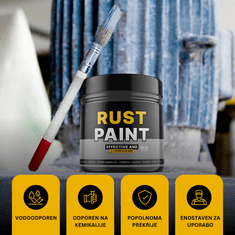 RHINOSTRONG Sredstvo za prekrivanje rje | Anti-rust | Temeljna barva | Siva