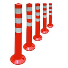 Malatec Plastični prometni stebrički 5 kom 75cm