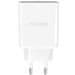 Canyon Mrežni polnilnik H-24, 1x USB-A, Quick Charge 3.0, 24W, bela