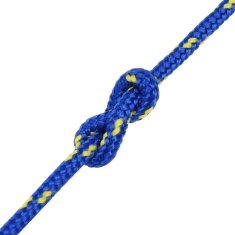 Vidaxl Delovna vrv moder 5 mm 50 m polipropilen
