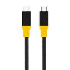Tactical Taktični kabel BlackBird USB4 1m črno/rumeno