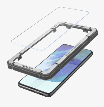  Spigen AlignMaster zaščitno steklo, za Samsung Galaxy S21 FE 5G, 2/1
