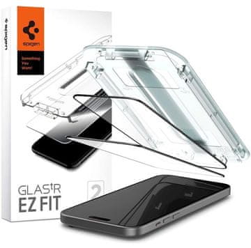 Spigen tR EZ FC zaščitno steklo za iPhone 15 Pro, 2 kosa (AGL06893)