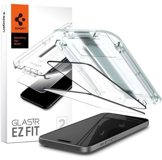Spigen tR EZ FC zaščitno steklo za iPhone 15 Pro, 2 kosa (AGL06893)