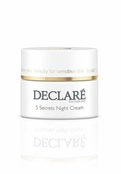 Declare Nočna regeneracijska krema Stress Balance (5 Secret s Night Cream) 50 ml