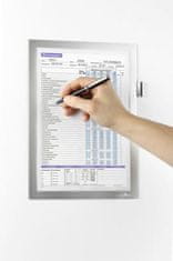 Durable Okvir DURAFRAME MAGNETIC NOTE A4, srebrn
