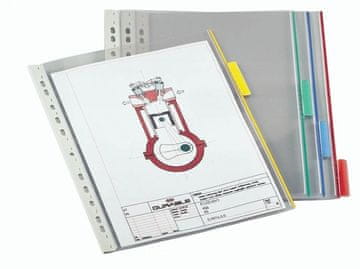 Durable Predstavitvena mapa (5607) zelena, 5 kos do odprodaje zaloge