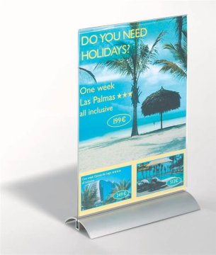 Durable Namizno stojalo A4, alu podstavek (8589)