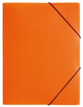 Pagna Mapa z zavihki in el. A3, oranžna