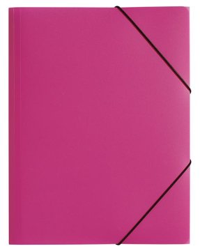 Pagna Mapa z zavihki in el. A4, roza