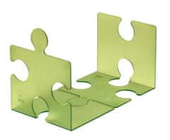 Han Držalo za knjige/CD-je PUZZLE pros. zel. 2 kos