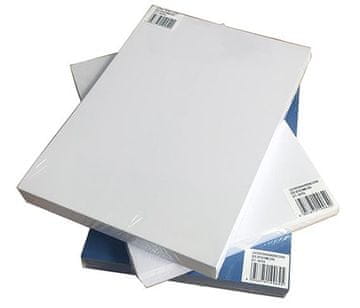 Klipko Karton reliefni za vezavo, A4, 230g, bel 100 kos