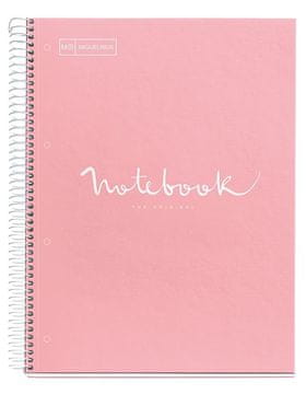 Miquelrius Zvezek A4, črtast, 120-listni, 90g, EMOTIONS, karton