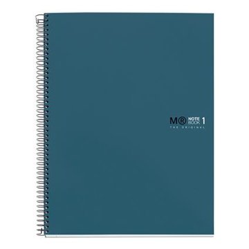 Miquelrius Zvezek A5, črtast, 80-listni, 90g, ORIGINAL 1, karton, ocean