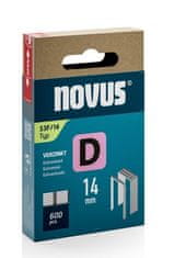 Novus Sponke za tapetniški spenjač Tip D 53F/14, 600 kos